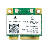 Dual Band Wireless-AC 8265HMW Mini Pci-e Mini Wifi ไร้สาย BT-ใช้งานร่วมกับการ์ด Wlan 4.2สำหรับ Intel สำหรับ Asus Acer Dell