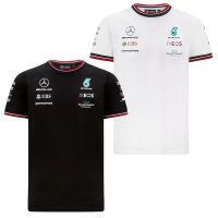 New Benz AMG F1 car fan mens cycling quick-drying short-sleeve racing T-shirt