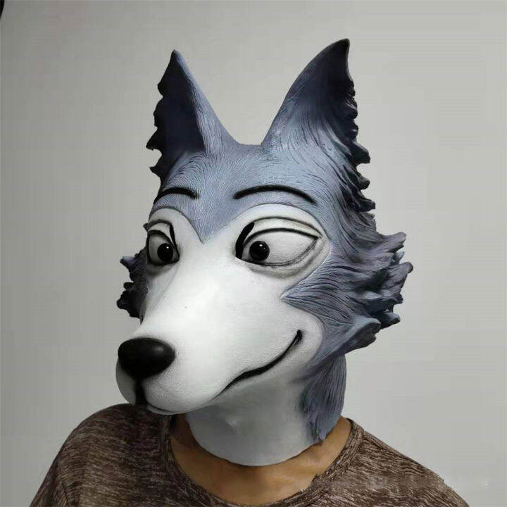 anime-legoshi-beastars-wolf-mask-cosplay-animal-latex-masks-halloween-masquerade-party-costume-gloves-tail-props