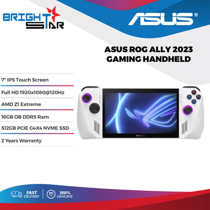 ASUS ROG Ally 2023 Gaming Handheld 7 IPS Touch/FHD 1920x1080