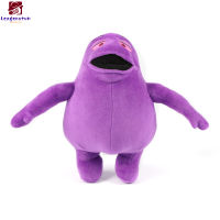 The Grimace Shake ตุ๊กตาผ้ากำมะหยี่การ์ตูนอะนิเมะเกมตัวละครของเล่นตุ๊กตายัดไส้นุ่มสำหรับของขวัญเด็กชายหญิง