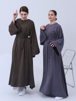 Eid Mubarak ดูไบ abaya Kaftan มุสลิมยาวตุรกีสวดมนต์อิสลาม abayas สำหรับสตรีชุดผู้หญิงมุสลิม Kaftan