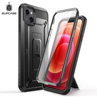 SUPCASE For iPhone 13 Case 6.1" (2021 Release) UB Pro Full-Body Rugged Holster Cover with Built-in Screen Protector &amp; Kickstand