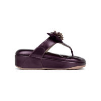 SHU SOFASHOES SWEETCHIC - AUBERGINE รองเท้าแตะ