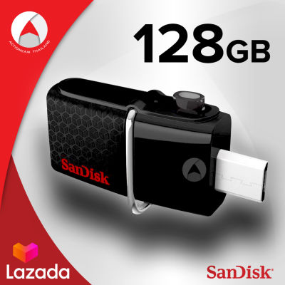 SanDisk Ultra Dual USB Drive 3.0 128GB for OTG-enabled Android devices เมมโมรี่ แซนดิส แฟลซไดร์ฟ (SDDD2_128G_GAM46)