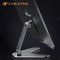 CABLETIME Tablet Stand iPad Foldable Holder Height Adjust for iPad Pro Phone Bracket Portable Stand C407