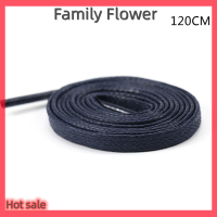 Family Flower Flash Sale 1คู่เชือกผูกรองเท้า FLAT round Leather SHOE Strings 80cm /100cm/120cm/150cm