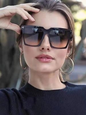 Fashion Square Sunglasses Women Vintage Brand Oversize T Women 39;s Sun Glasses Black Gradient Female Glasses Men 39;s Oculos UV400