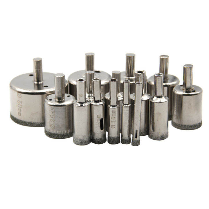 15PCS 15mm50mm Coating Carbon Steel Diamond Drill Bit Set Hole Saw