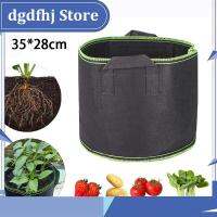 Dgdfhj Shop 7 Gallon Hand Held Plant Grow Bags Fruit Plants Thicken Plant Growing Large Capacity Fabric Pot Growth Bags Home Garden