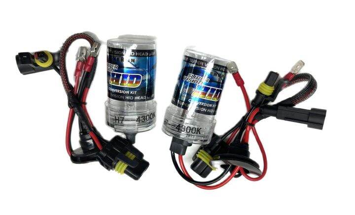 auto-style-หลอดไฟ-xenon-hidเฉพาะหลอด-1คู่-มีขั้ว-h7-มีค่าสี-43k-6k-8k-10k-12k-ไฟหน้ารถยนต์-รถยนต์ทุกรุ่น-ทุกยี่ห้อใช้ได้-สินค้าพร้อมส่งในไทย