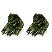 Unisex Scarf Cotton Lightweight Plaid Tassel Arab Desert Shemagh