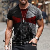 Mens 3D Printed T-shirt Round Neck Breathable Short Sleeve Newest Summer 2021 Creative Personality Shirt Oversized Male T Shirt