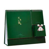 ปฏิทินตั้งโต๊ะ,2023 Mini Wall Calendar Planner, Double Coil Binding Calendar Standing Flip Small Desktop Calendar Decor