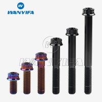 Wanyifa สกรูหัว Torx T40สำหรับรถจักรยานยนต์ M8x15เกลียวไทเทเนียม20 25 30 35 40 45 45 55 60 65 80มม. 12จุด