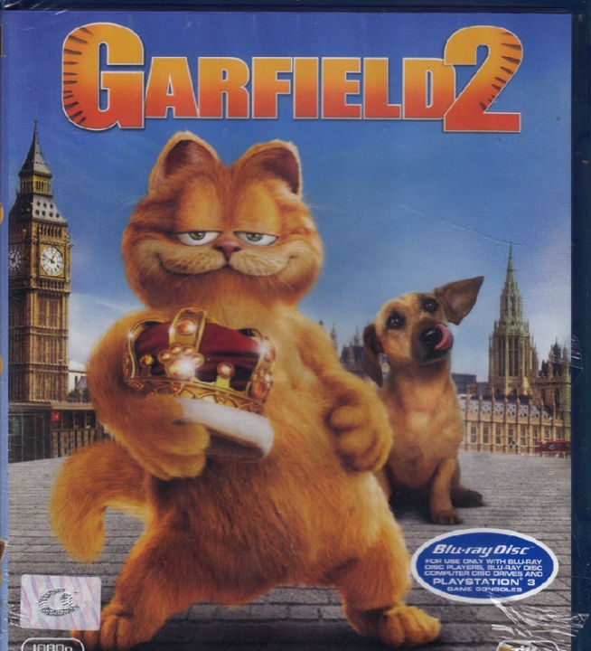 Garfield 2 การ์ฟีลด์ 2 อลเวงเจ้าชายบัลลังก์เหมียว (Blu-ray)