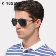 7 Ngày Giao Hàng KINGSEVEN Vintage Nhôm Kính Mát Thương Hiệu Kính Chống
