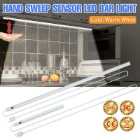 ♣﹉▣ Kitchen Wall Kamp LED Lights Smart Hand Sweep Senso Lamp Bar USB Rechargeable Light Bedroom Closets Night Light 5W 10W 15W 20W