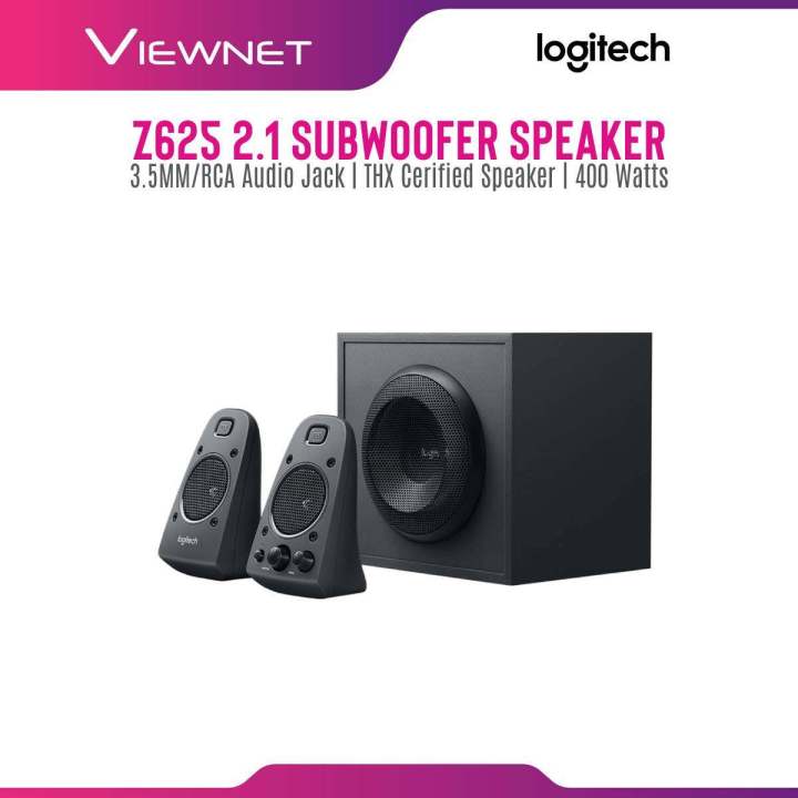 Logitech 2.1 Z625 Speaker | Lazada