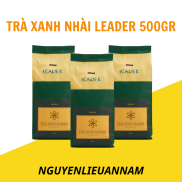 Trà xanh nhài Leader cao cấp gói 500gr pha trà chanh, trà hoa quả