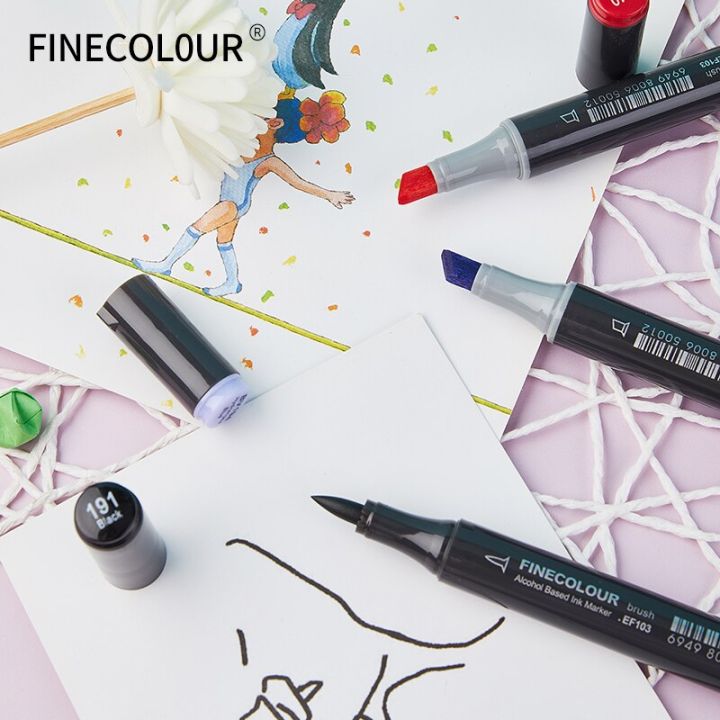 finecolour-ef103-profession-alcohol-based-art-markers-oily-soft-double-headed-sketch-markers-artist-manga-art-school-supplies