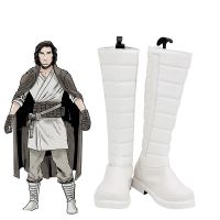 ☊☒■ Star Cosplay Wars Ben Solo Boots PU Leather Shoes Halloween Cosplay Prop