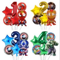 【DT】hot！ 1set Hulk Baby Shower Decoration Birthday Theme Kids Air Globos