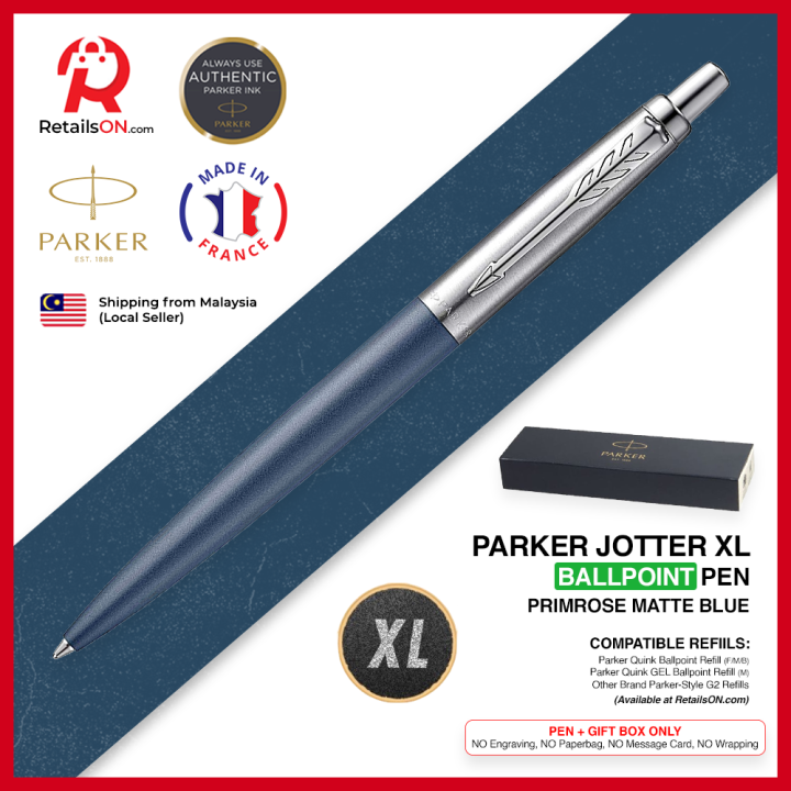 Parker Jotter XL chrome ballpen (Black)