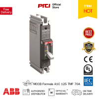 ABB เบรกเกอร์ Breaker MCCB A1C 125 TMF 1P 70A (18kA) Formula Series ทำหน้าที่ช่วยตัดกระแสไฟฟ้าเกิน หรือ ลัดวงจร ABB ต้องที่ PITIGROUP