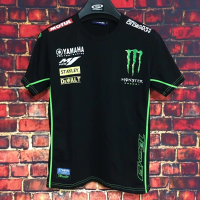 Yamaha (สต็อกเพียงพอ) เสื้อยืดผ้าฝ้าย ลาย Monster Energy Moto GPคุณภาพสูง size:S-5XL