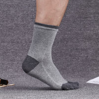 Quality Man Autumn Winter Cotton Toe Socks Breathable Sweat-absorption Male Five Fingers Socks Soft Warm Men Casual MKF002