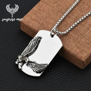Papillon, Dog Crystal Pendant, Silver Necklace 925