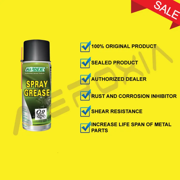 HARDEX SPRAY GREASE 400ML | Lazada