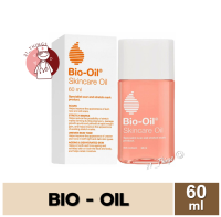 [1ขวด] Bio-Oil 60ml ผลิตภัณฑ์ดูแลผิวกาย 60มล ช่วยให้ผิวชุ่มชื่น ลดรอยแตกลาย และ รอยแผลเป็น Bio oil ไบโอ ออย