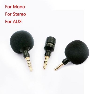 Portable Small Mini Mic Microphone 3.5mm jack Plug Omni-Directional Mic Recorder For Phone Laptop PC