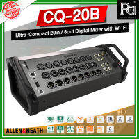 ALLEN &amp; HEATH CQ 20B Ultra Compact 20inut / 8out Digital Mixer 96 KHz with Wi-Fi มิกเซอร์ดิจิตอล สามารถควบคุมผ่านแอปพลิเคชันได้ MultiTrack CQ 20B CQ20B  PA SOUND CENTER พีเอ ซาวด์ เซนเตอร์