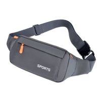 Outdoor sports running waist bag for men and women multi-functional large-capacity Messenger bag fashion trend waterproof mobile phone pocket