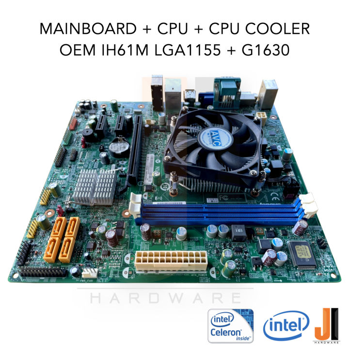 ชุดสุดคุ้ม-cpu-cooler-mainboard-oem-ih61m-lga1155-cpu-intel-celeron-g1630-2-8-ghz-2-cores-สินค้ามือสองสภาพดีมีการรับประกัน