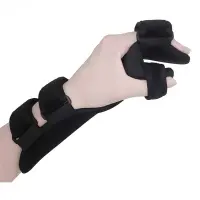 1Pcs Resting Hand Splint สายรัดข้อมือแบบปรับได้รองรับ Splint สำหรับโรคหลอดเลือดสมองปวดมือ Tendinitis Sprain ข้อมือ Fracture FIXED Protector