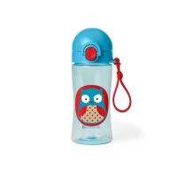 [ Gift เกมฝึกสมอง.เสริมสร้าง ] Skip Hop กระติกน้ำ สำหรับเด็ก Zoo Lock Sports Bottle Owl [ เหมาะเป็นของฝากของขวัญได้ ].