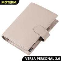 Moterm Personal Versa Planner พร้อมแหวนขนาด25มม. สไตล์ Pebbled Multifunctional Agenda Organizer Diary Journal Notepad Sketchbook