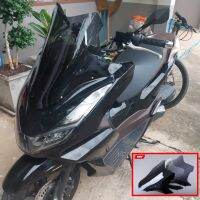 กระจกบังลม PCX160กระจกบังลมสำหรับฮอนด้า PCX 160 150 125 2020 2021 2022ที่เบนทางลมกันลมคู่