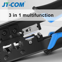 เครือข่าย Crimping Tool Rj45 Crimper 6P 8P Ethernet Network LAN Cable Crimper Cutter Stripper Plier RJ-11RJ-12 RJ-45