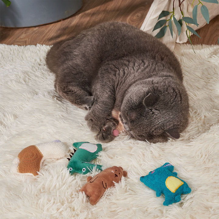 ของเล่นแมวน่ารักทนต่อการกัดสำหรับดูแลแมวให้ตื่นตัวและมีสุขภาพดี