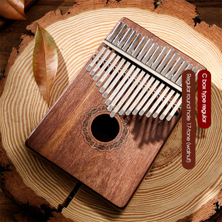 kalimba-17-key-walnut-keyboard-thumb-piano-portable-mahogany-accordion-musical-instruments-solid-wood-gift-toy-christmas-gift