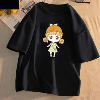 มี10สีให้เลือกค่ะ เสื้อยึดลายการ์ตูน เสื้อผ้าคุณผู้หญิงและคุณผู้ชาย เสื้อทีเชิ๊ต (คุณผู้ชายต้องเพิ่ม 1-2 ไซส์จากที่ใส่ค่ะ) T-573