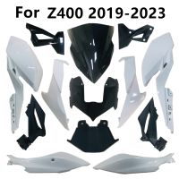 Motorcycle Unpainted Plastic Parts for Z400 2019-2020-2021-2022 Bodywork Fairing Cowling Injection Components Pack Left Right