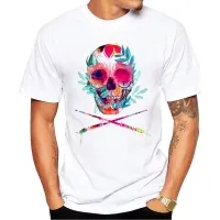 T-shirt Sugar Skull | Hipster Tees | Tshirts | Teehub | Tops - Fashion Skull Printed Men - Aliexpress