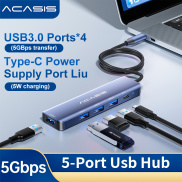 ACASIS Hub nhôm 3.0 USB 5 cổng USB 3.0 mở rộng tốc độ cao cho máy tính