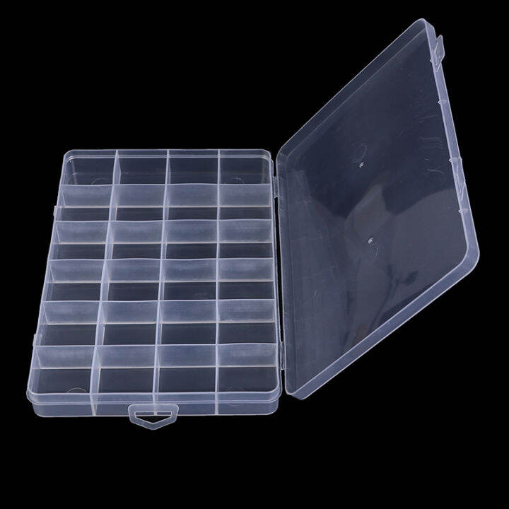 lowest-price-mh-24ช่องกล่องพลาสติกกรณีเครื่องประดับลูกปัดเก็บภาชนะ-craft-organizer